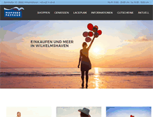 Tablet Screenshot of nordseepassage.de